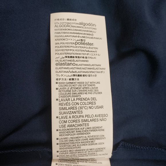 UNDER ARMOUR MEN BLUE WITH ORANGE LOGO SIZE LARGE - Picture 11 of 12